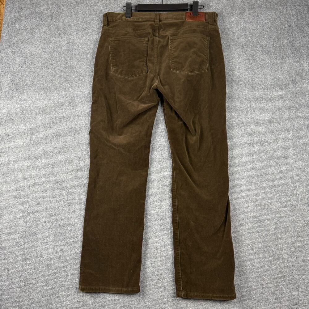 Lauren Jeans Co Ralph Lauren Petite 14P Brown Classic Straight Corduroy Pants